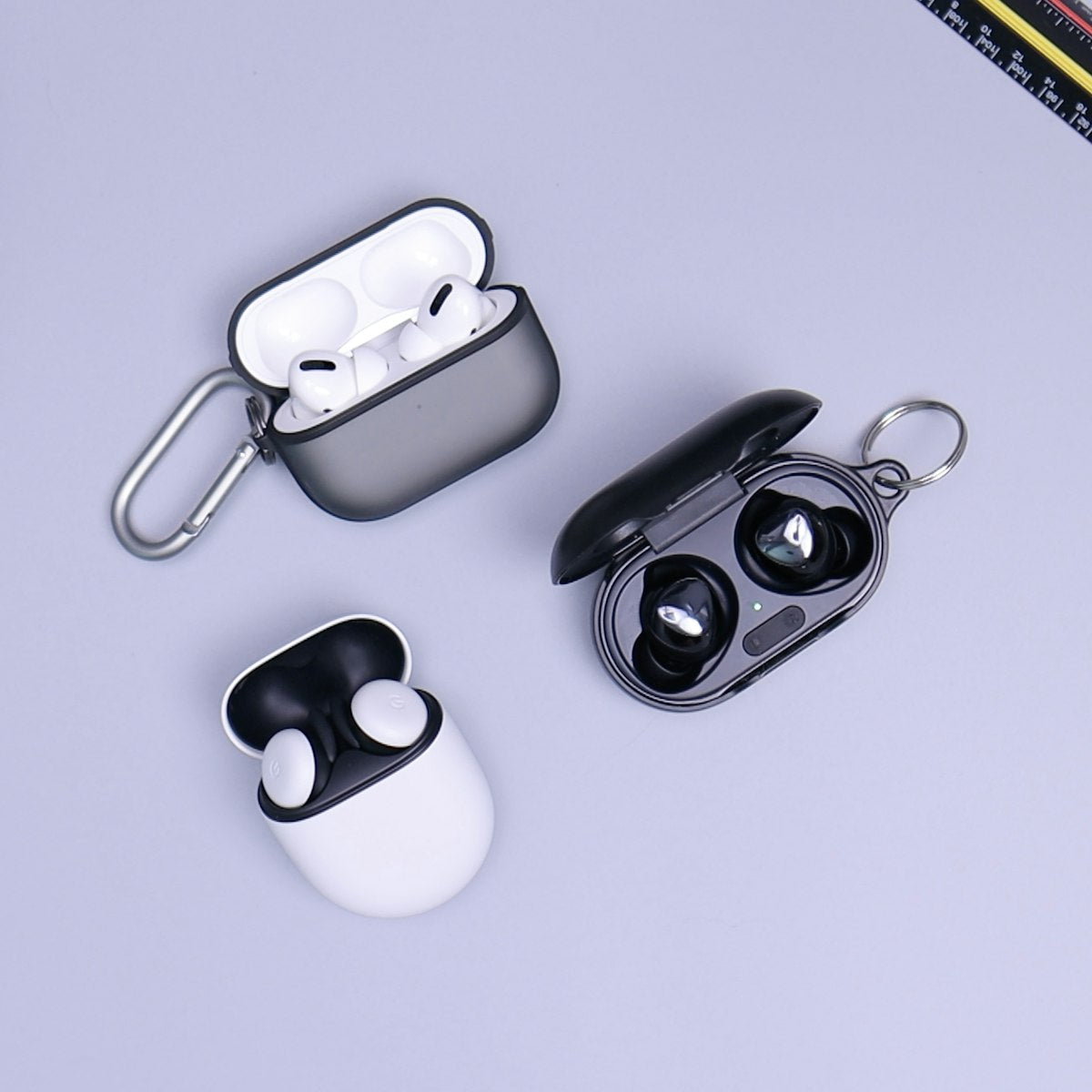 Wireless bluetooth earbuds with charging case